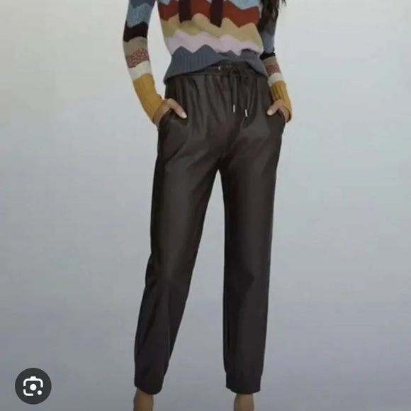 Alec Les Filles pants size S. 100% polyurethane with polyester lining. No tags - Picture 14 of 14